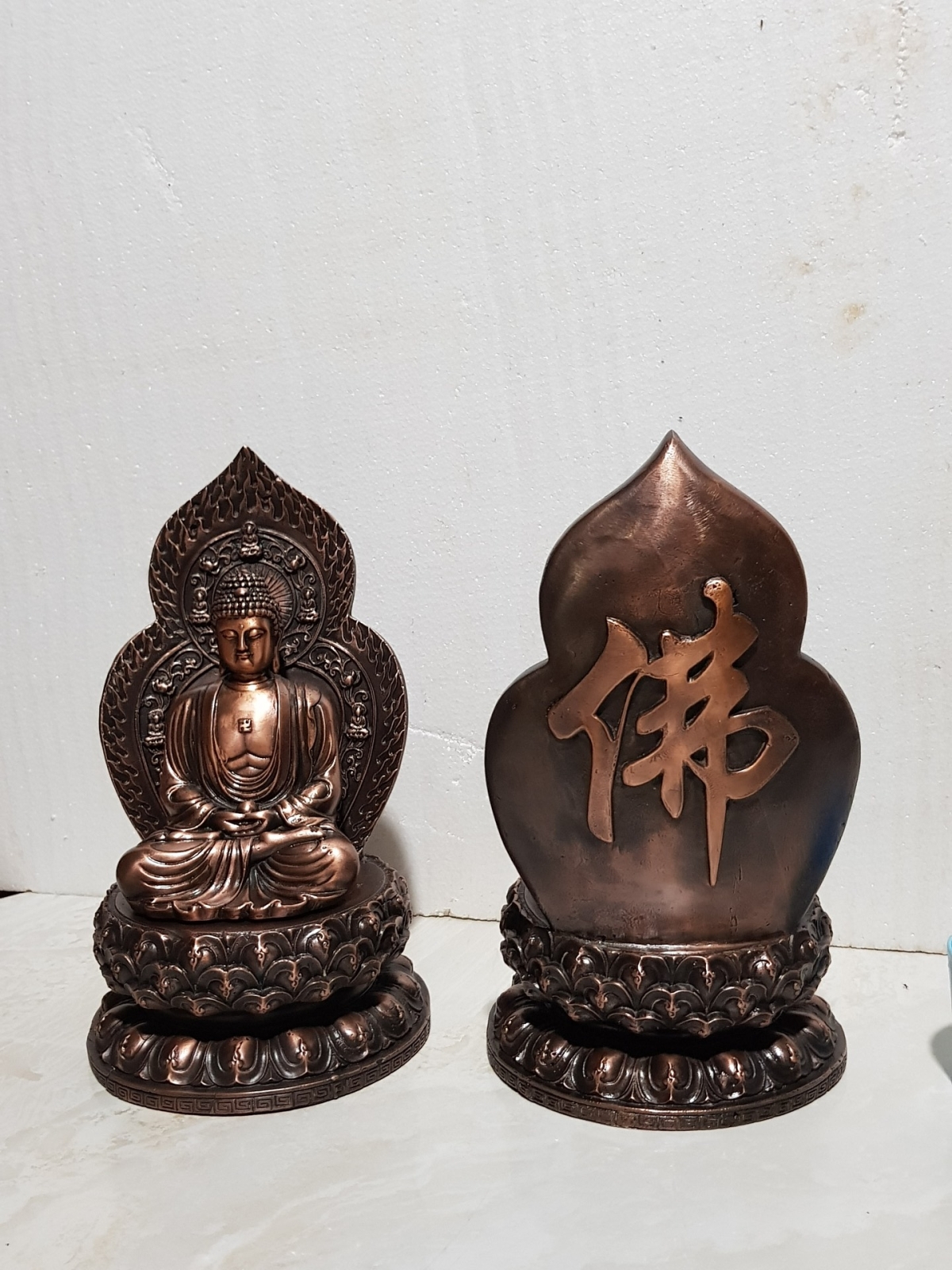 Tượng Phật Adida Bằng Đồng Đỏ