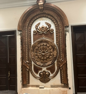 Phù Điêu Hoa Văn Bằng Đồng Phòng Họp Văn Phòng Chính Phủ