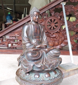 Tượng Adida Đồng Đỏ Giả Cổ