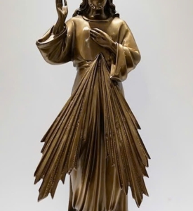 Tượng Chúa Juse Cao 40 Bằng Đồng