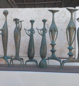 Tượng Đồng Trang Trí Giả Cổ