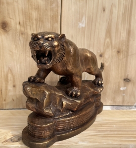 Tượng Hổ Bằng Đồng Vàng