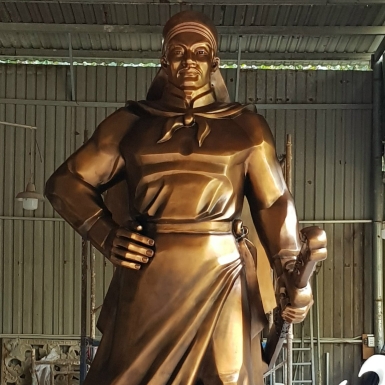 Nhận chế tác tượng đồng cỡ lớn giá tốt, chất lượng cao