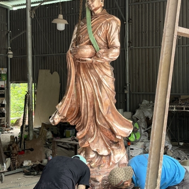 Cơ sở đúc tượng phật đồng chuyên nghiệp uy tín Đỉnh Thiên