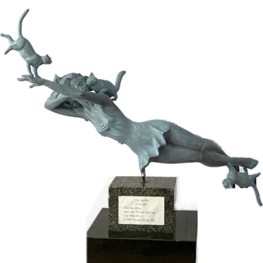 Chuyên điêu khắc tượng đồng theo yêu cầu - Đỉnh Thiên 