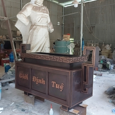 Có cách nào để phục hồi tượng đồng bị hỏng không?