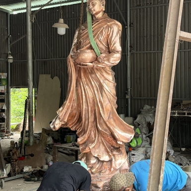 Đơn vị thi công tượng đài bằng đồng uy tín - Đỉnh Thiên 