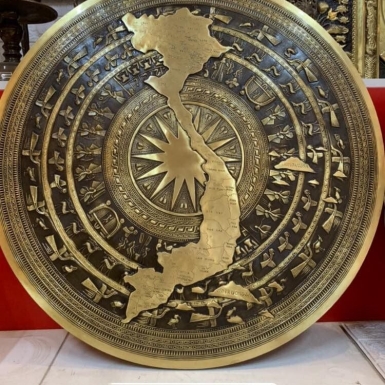 Trống đồng được đúc thủ công như thế nào?