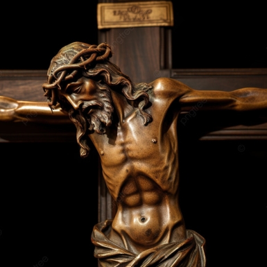 Vẻ đẹp của tượng Chúa chịu nạn bằng đồng 