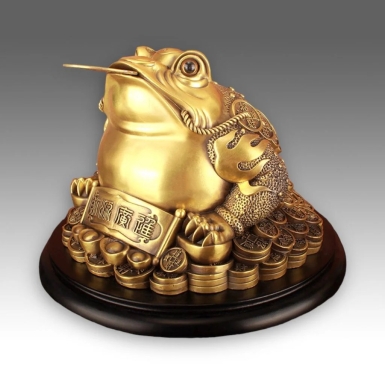 Đơn vị bán tượng cóc ngậm tiền bằng đồng chất lượng