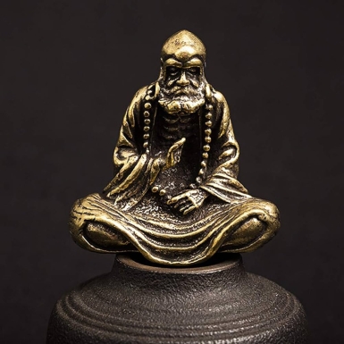 Tượng Đạt Ma Tổ Sư bằng đồng: Người sáng lập Phật Giáo Thiên tông