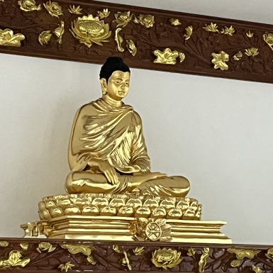 Tượng đồng dát vàng - Sự kết hợp tinh tế trong đúc tượng