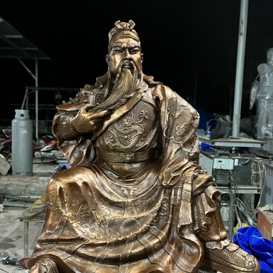 Vẻ đẹp và giá trị tâm linh của tượng đồng quan thánh