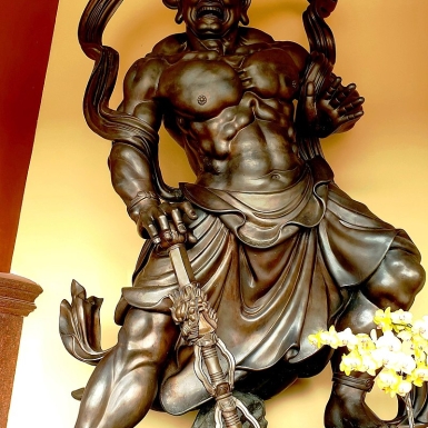 Đỉnh Thiên chuyên đúc tượng Kim Cang bằng đồng chuyên nghiệp