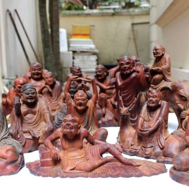 Vị trí đặt tượng La Hán để đem lại phước lành