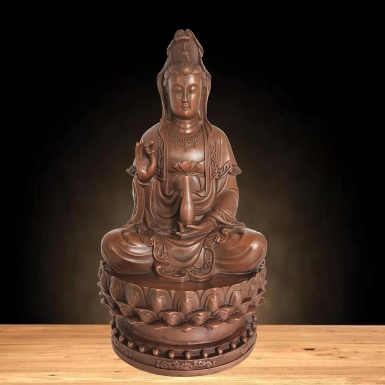 Đúc tượng Phật bà Quan Âm Bồ Tát đồng - Cứu khổ cứu nạn