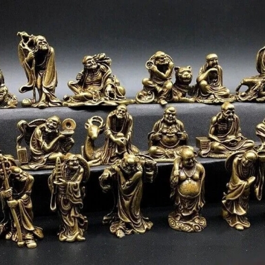 Đúc tượng thập bát la hán bằng đồng - ý nghĩa Phật giáo cao