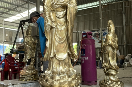Cơ sở đúc tượng phật bằng đồng tại Đồng Nai uy tín