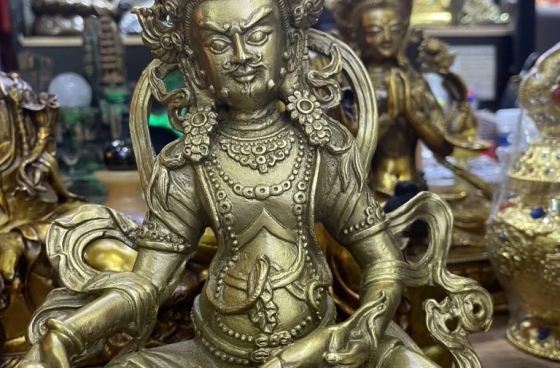 Tượng đồng hoàng thần tài chất lượng tại Đỉnh Thiên 