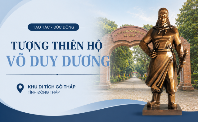 Tượng Đài Thiên Hộ Võ Duy Dương - Đồng Tháp