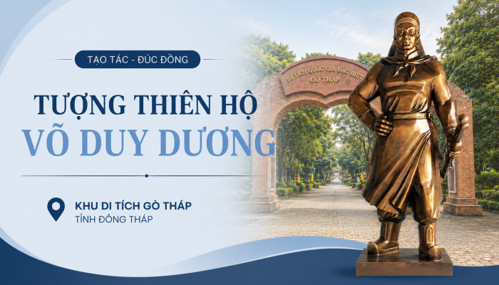 Tượng Đài Thiên Hộ Võ Duy Dương - Đồng Tháp