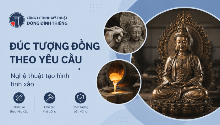 Đúc tượng đồng theo yêu cầu: Nghệ thuật tạo hình tinh xảo