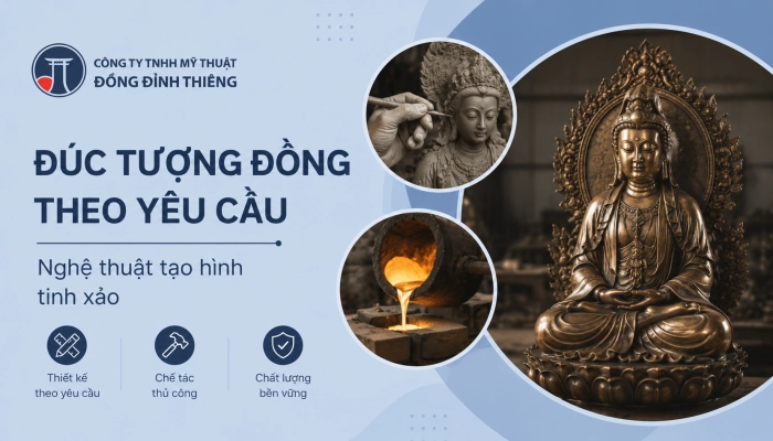 Đúc tượng đồng theo yêu cầu: Nghệ thuật tạo hình tinh xảo