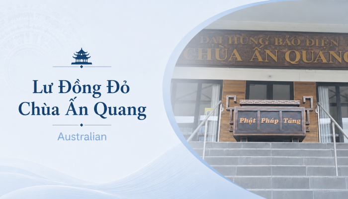 Lư Đồng Đỏ Chùa Ấn Quang - Australian