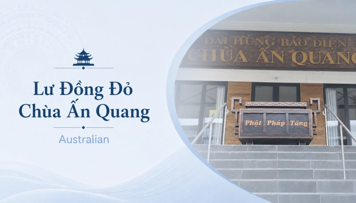 Lư Đồng Đỏ Chùa Ấn Quang - Australian