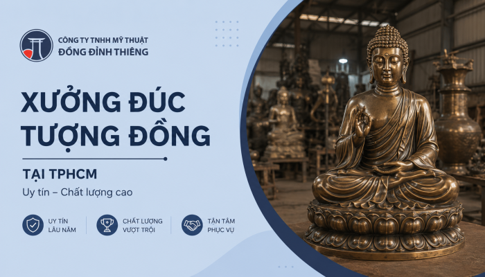 Xưởng đúc tượng đồng tại TPHCM uy tín, chất lượng cao