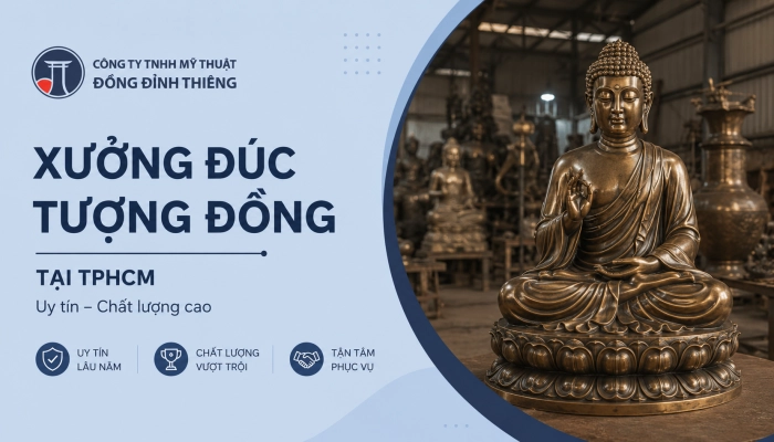 Xưởng đúc tượng đồng tại TPHCM uy tín, chất lượng cao