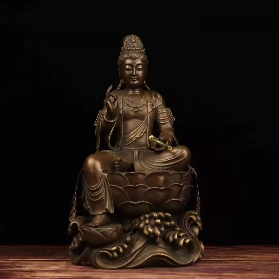 tượng Phật Bà Quan Âm bằng đồng