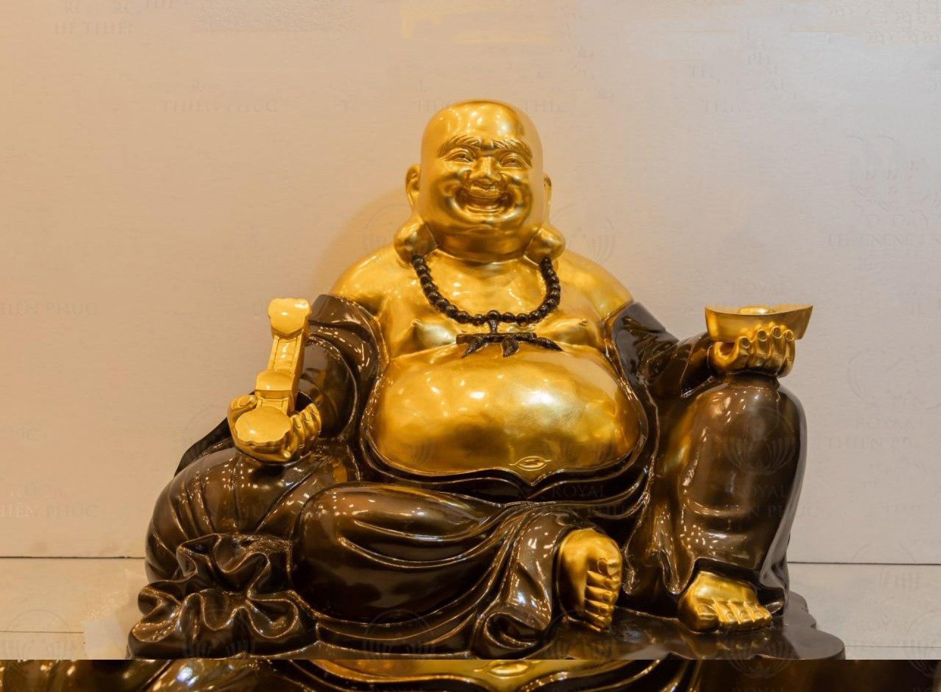 Tượng Di Lặc bằng đồng